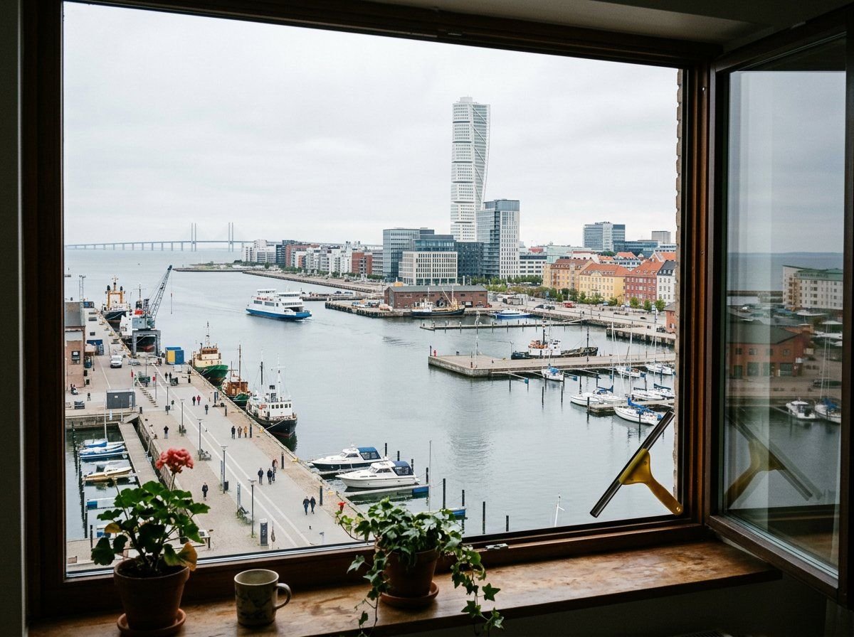 Fönsterputsning i Malmö